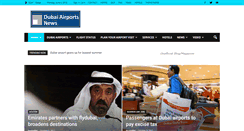 Desktop Screenshot of dubai-airports.com