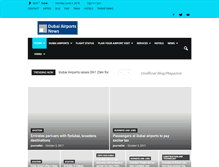 Tablet Screenshot of dubai-airports.com